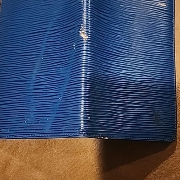 Louis Vuitton Blue, Yellow, and Brown Wallet Set - Picture 5 of 14